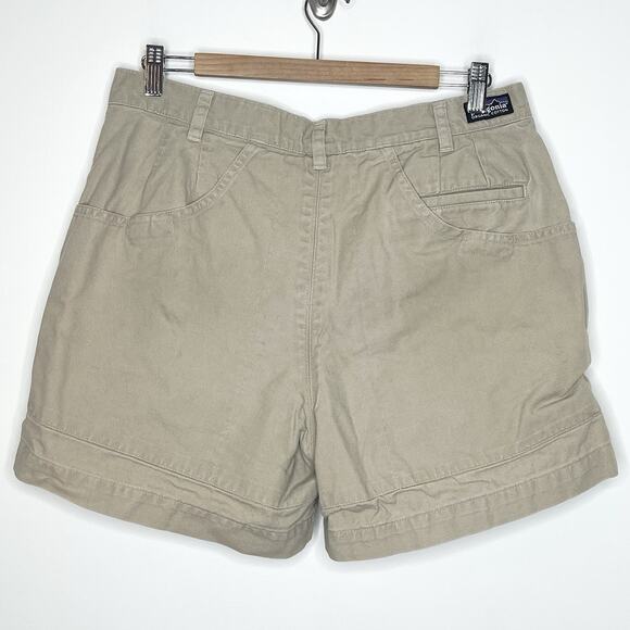 Vintage Patagonia Stand Up Shorts Khaki Mens 34 Organic Cotton Canvas 90s Y2K - Picture 6 of 7